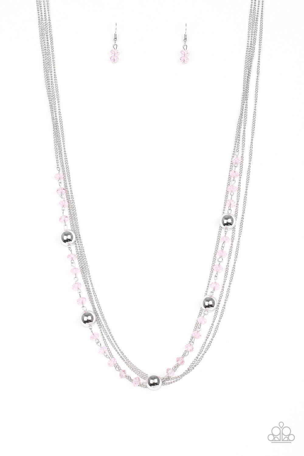 High Standards - Pink Paparazzi Necklace (#1636)