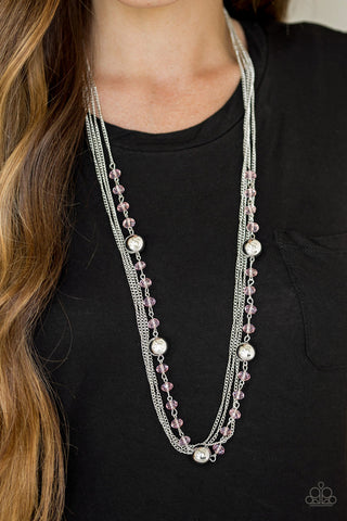 High Standards - Pink Paparazzi Necklace (#1636)