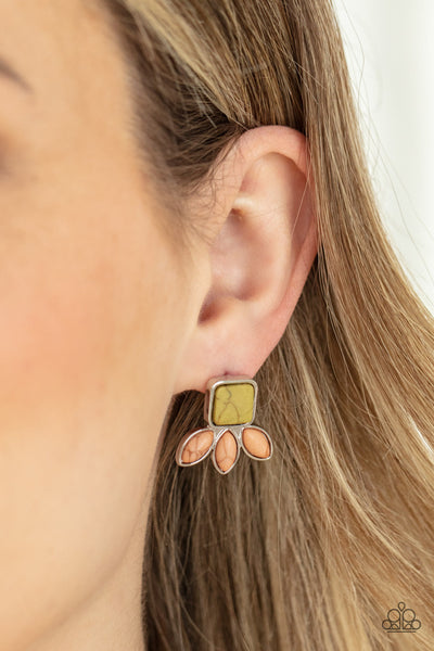 Hill Country Blossoms - Multi Paparazzi Earrings