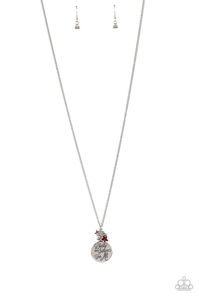 Paparazzi Necklace - Liberty And Justice For All - Red (#1846)