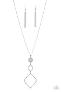 Marrakesh Mystery - Silver Paparazzi Necklace (#2085)