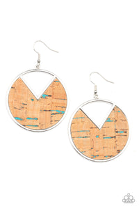 Nod to Nature - Blue Paparazzi Earrings (#4777)