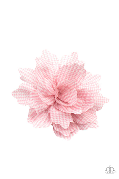 Plaid Prairies - Pink Paparazzi Hair Accessories