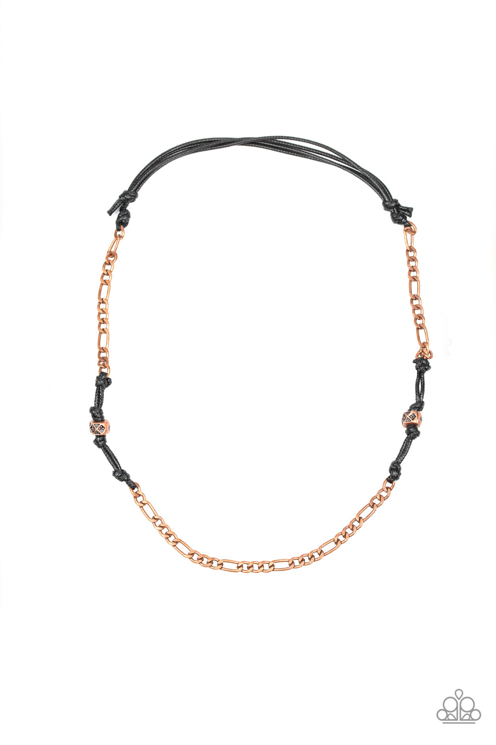 Paparazzi Urban Necklace - Rural Renegade - Copper (PZ-978)