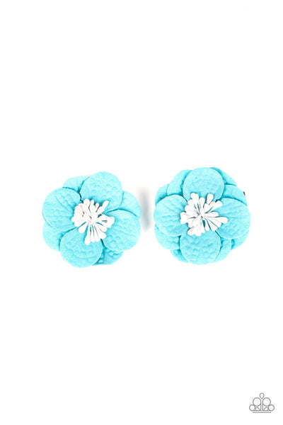 Paparazzi Hair Accessories - Serene In Sweet Pea - Blue