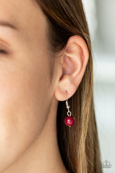 Soul Quest - Red Paparazzi Necklace (PZ-460)