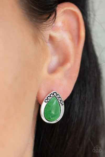 Paparazzi Post Earrings - Stone Spectacular (PZ-252)