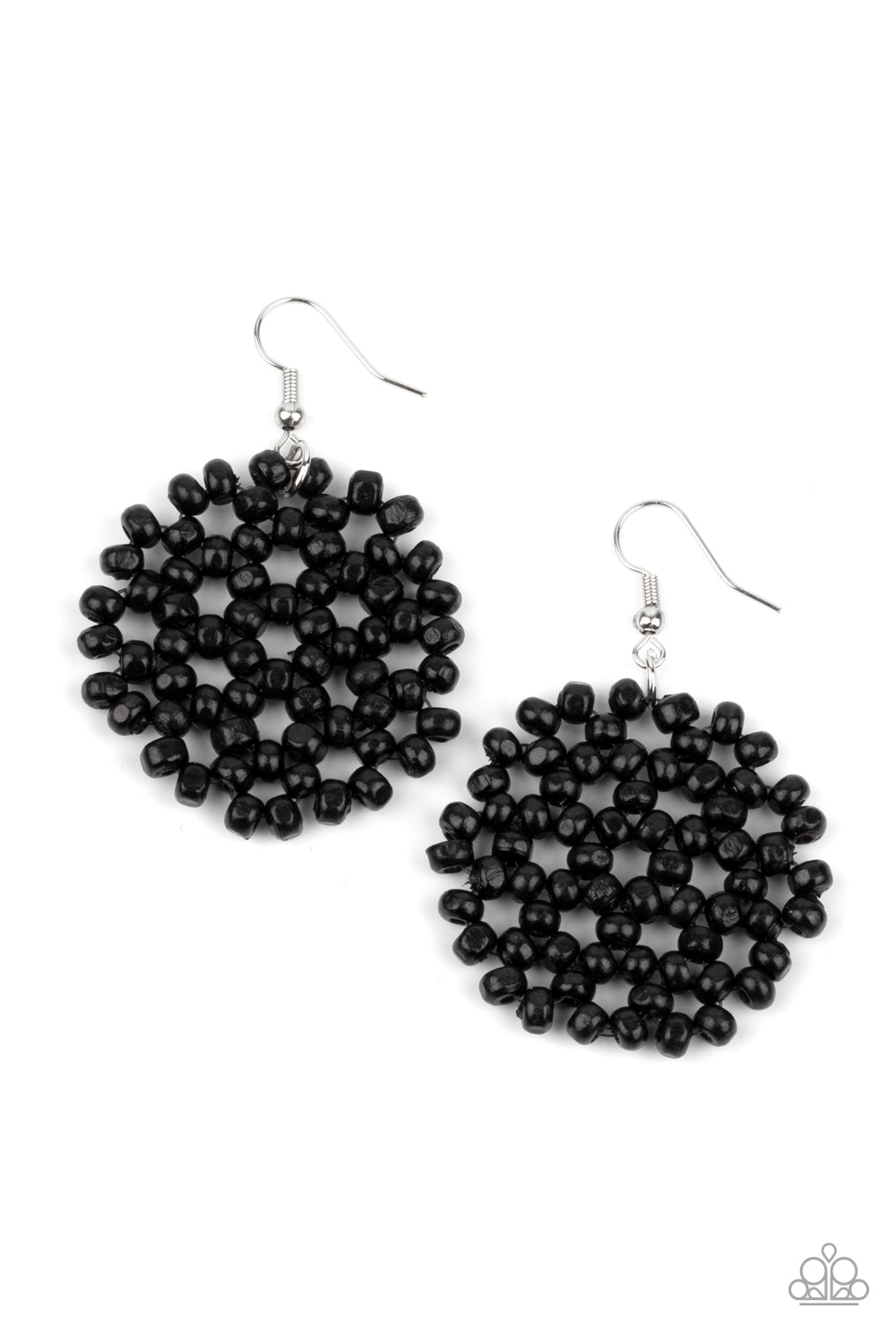 Summer Escapade - Black Paparazzi Earrings