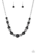 The Ruling Class - Black Paparazzi Necklace