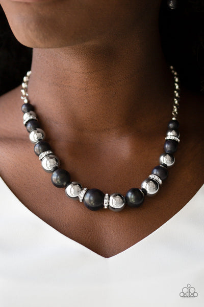 The Ruling Class - Black Paparazzi Necklace