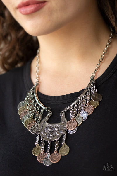 Treasure Temptress - Multi Paparazzi Necklace