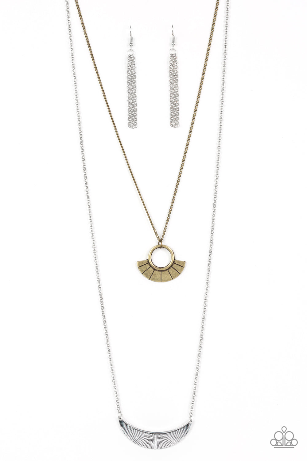 Paparazzi Layered Necklace - Tribal Trek - Multi (PZ-749)