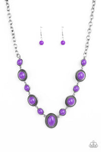 Voyager Vibes - Purple Paparazzi Necklace