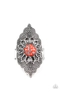 Wildly Wallflower - Red Paparazzi Ring (R250)