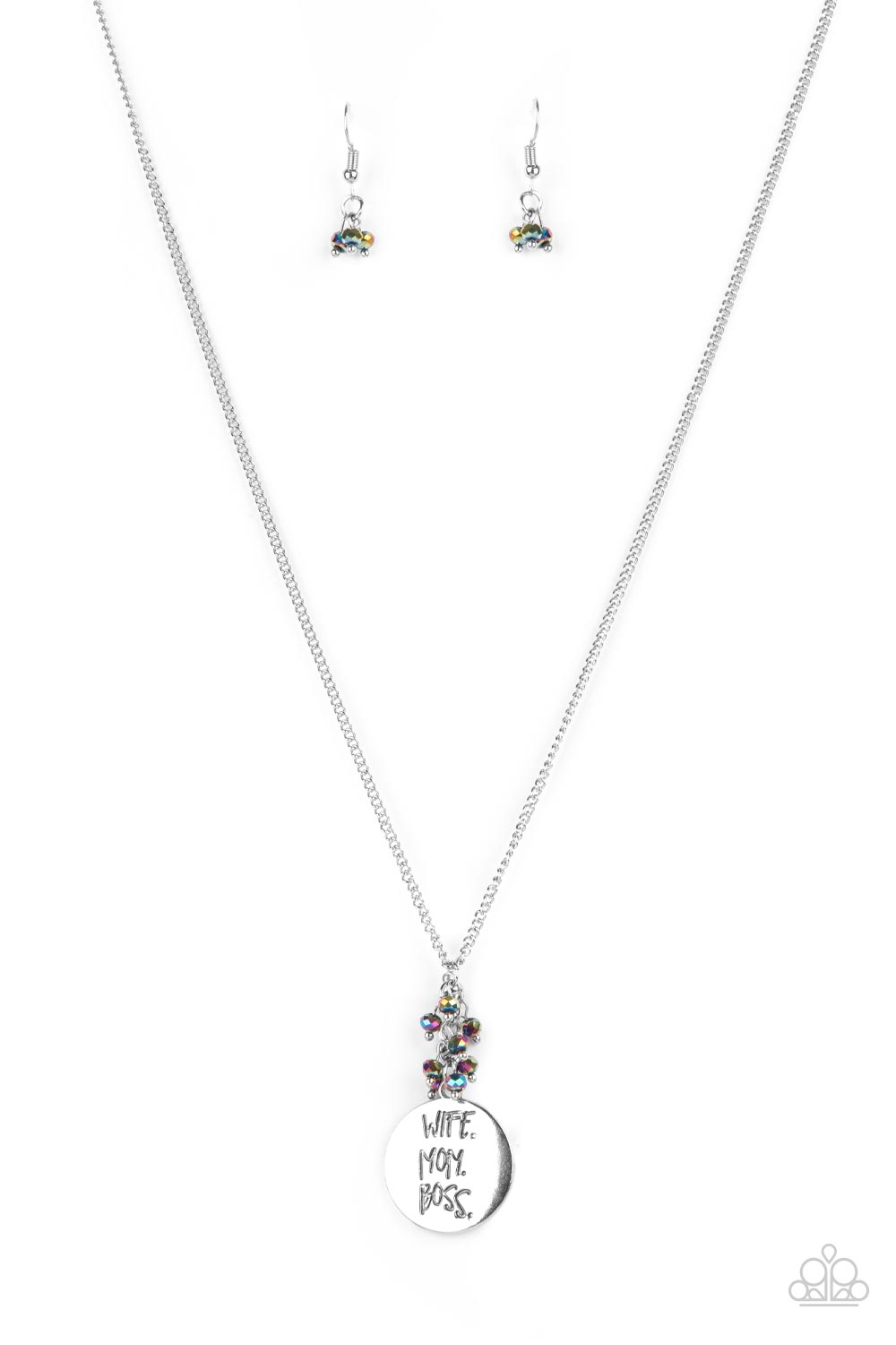 Words To Live By - Multi Paparazzi Necklace