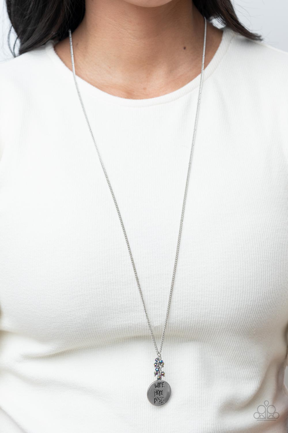 Words To Live By - Multi Paparazzi Necklace