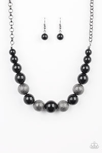 Color Me CEO - Black-Paparazzi Necklace (#1282)