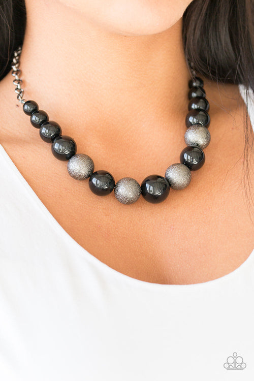 Color Me CEO - Black-Paparazzi Necklace (PZ-1282)