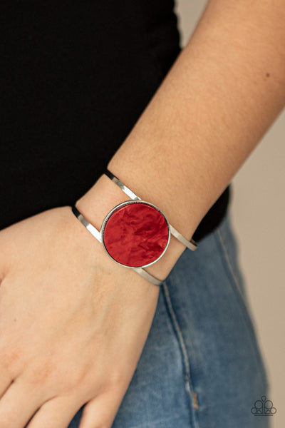 Colorful Cosmos - Red Paparazzi Bracelet (#4725)