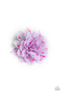 Paparazzi Hair Accessories Clip - Dot Dot Dot - Purple (PZ-1879)