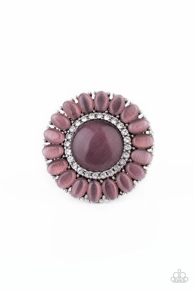 Elegantly Eden - Purple Paparazzi Ring