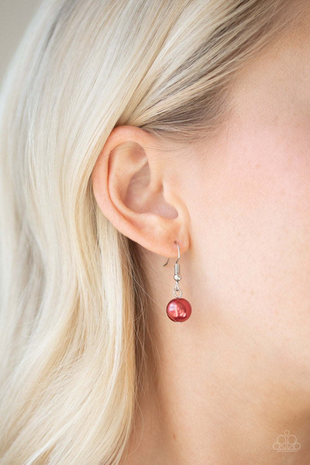 Fiercely Fancy - Red-Paparazzi Necklace (PZ-1270)