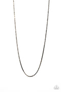 Game Day - Gold Paparazzi Men's Necklace
