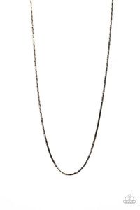 Game Day - Gold Paparazzi Men's Necklace