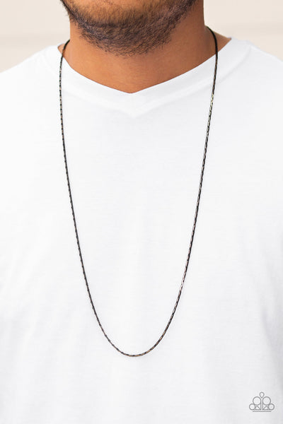 Game Day - Gold Paparazzi Men's Necklace