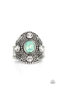 In The Limelight - Green Paparazzi Ring