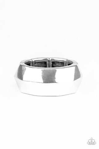 Industrial Mechanic - Silver Paparazzi Men's Ring