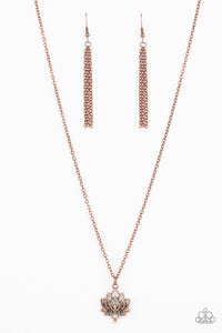 Lotus Retreat - Copper Paparazzi Necklace