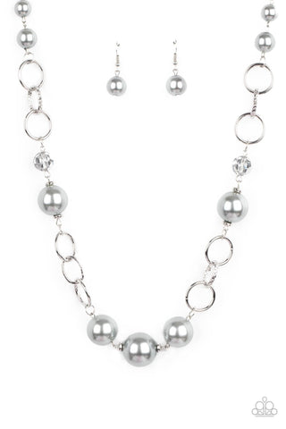 New Age Novelty - Silver Paparazzi Necklace (#4454)