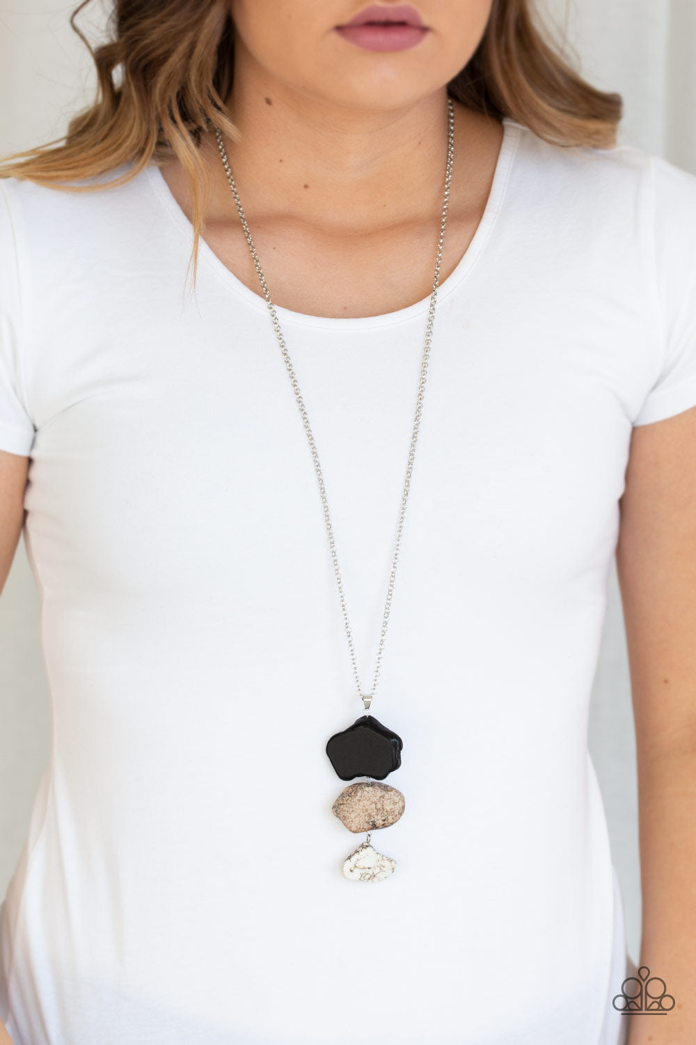 On The ROAM Again - Multi Paparazzi Necklace (PZ-650)