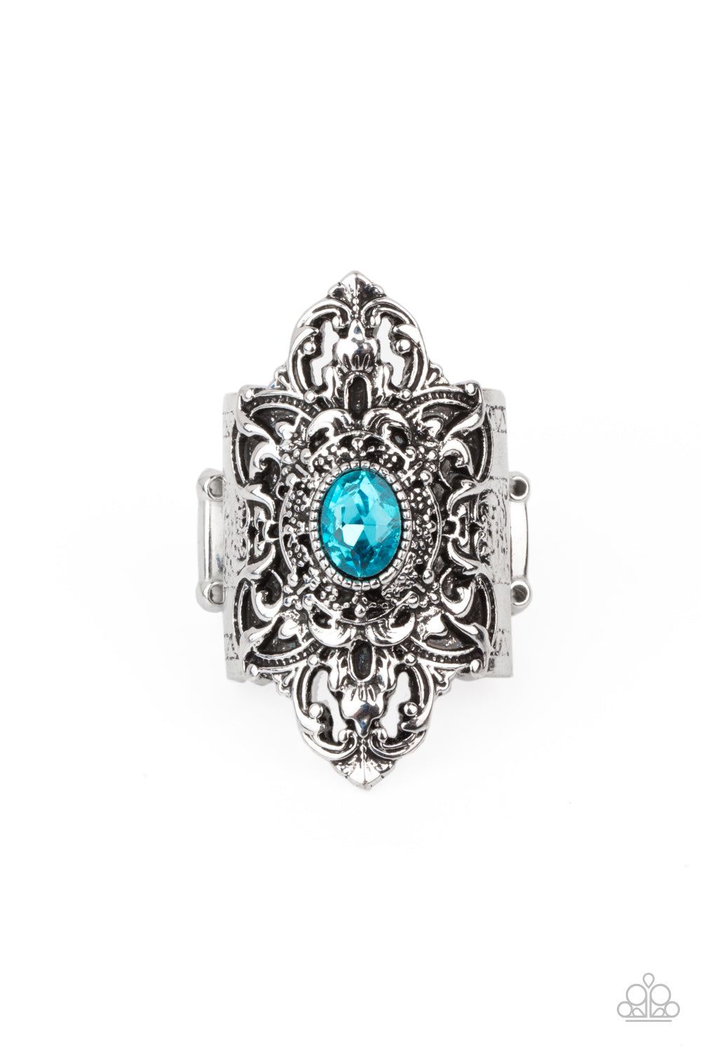 Perennial Posh - Blue Paparazzi Ring