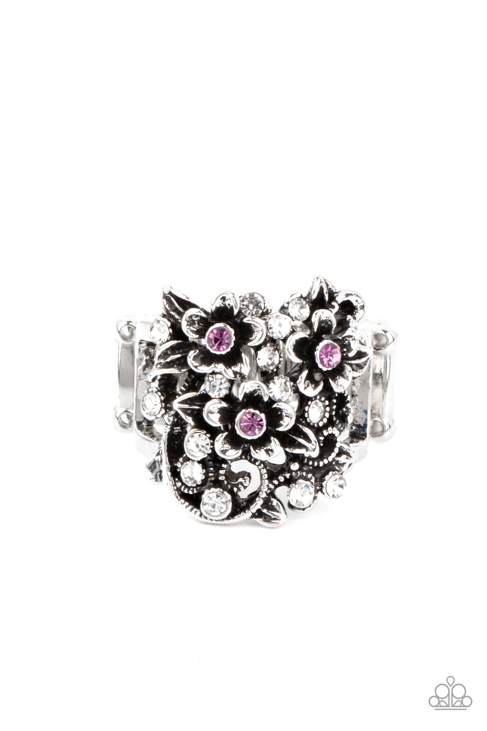 Perfectly Perennial - Purple Paparazzi Ring