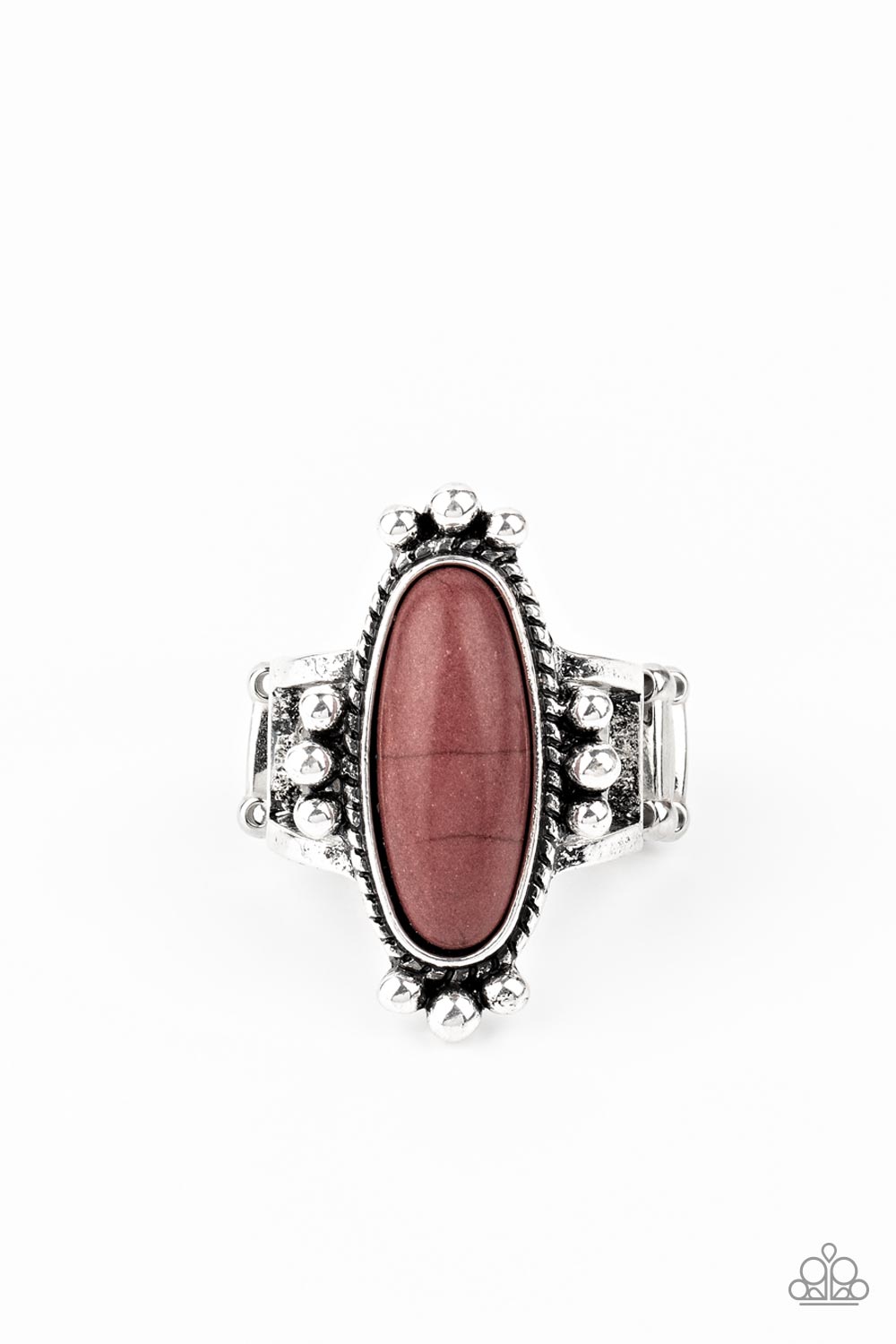 Pioneer Paradise - Brown Paparazzi Ring (R189)
