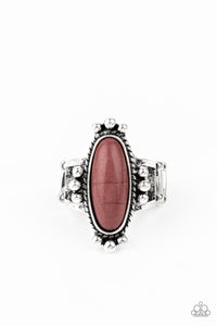 Pioneer Paradise - Brown Paparazzi Ring (R189)