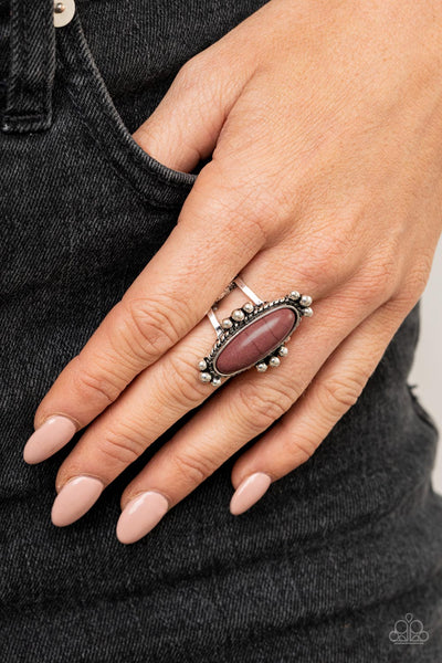 Pioneer Paradise - Brown Paparazzi Ring (R189)