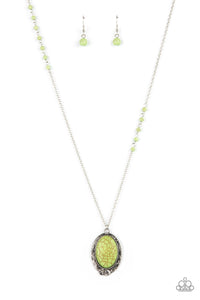 Plateau Paradise - Green Paparazzi Necklace