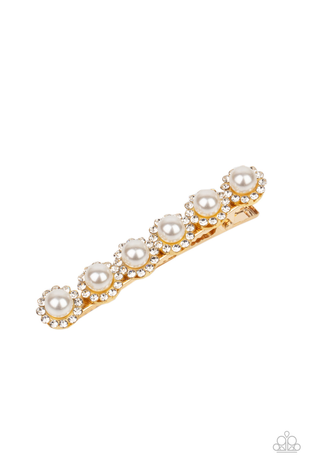 Polished Posh - Gold Paparazzi Hair Accessories