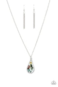 Pop Goes the Perennial - Multi Paparazzi Necklace (PZ-4497)