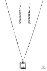 Pro Edge - Black-Paparazzi Necklace (#557)