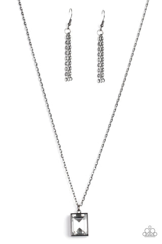 Pro Edge - Black-Paparazzi Necklace (#557)