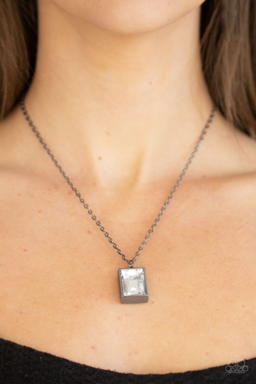 Pro Edge - Black-Paparazzi Necklace (#557)