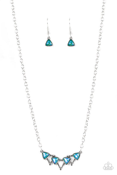 Pyramid Prowl - Multi Paparazzi Necklace (#4443)