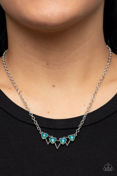 Pyramid Prowl - Multi Paparazzi Necklace (#4443)