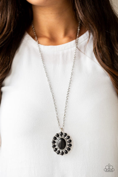 Paparazzi Long Necklace - Rancho Roamer - Black (#209)