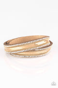 Rocker Rivalry - Gold-Paparazzi Wrap (DW101)