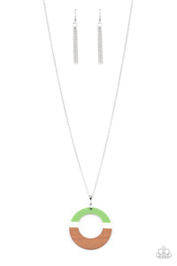 Paparazzi Necklace - Sail Into The Sunset - Green (#1093)